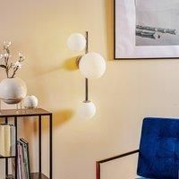 ALDEX Dione wall light, three-bulb, chrome