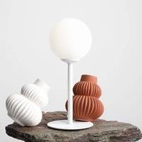 ALDEX Joel table lamp, height 35 cm, white