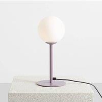 ALDEX Joel table lamp, height 35 cm, lilac/white