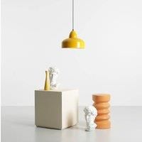 ALDEX Mille pendant light, 1-bulb, mustard yellow