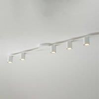 Euluna Sky downlight, 5-bulb, white