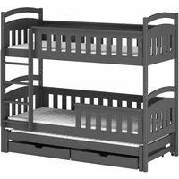 Arte-n Harriet Wooden Bunk Bed With Trundle And Storage