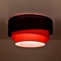 Euluna Trio Max ceiling 60 cm violet/pink/orange