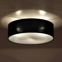 Euluna Roller ceiling fabric black, 50 cm