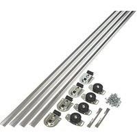 Wardrobe Sliding Door Track System  Gear Set For Ares 1200mm-3000mm 2/3 Door