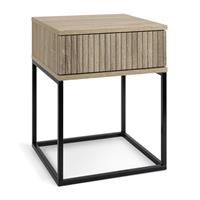 Habitat Digby 1 Drawer Bedside Table - Oak