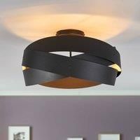 Domiluce Black Tornado ceiling light
