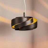 Domiluce Vento hanging light black 40 cm