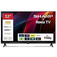 Sharp Sharp 32Hd2225K 32 Inch Hd Ready Smart Roku Tv With Freely