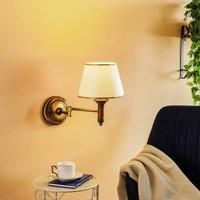 Jupiter Birmingham wall light patinated, articulated arm