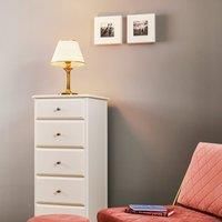 Jupiter Birmingham table lamp, patinated 27 cm