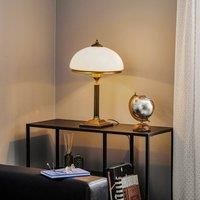 Jupiter Petro table lamp with a glass lampshade