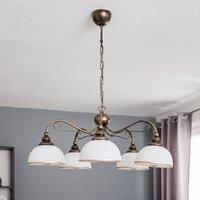 Jupiter Casale hanging light, five-bulb