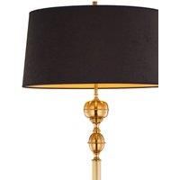 Baranio floor lamp, fabric lampshade