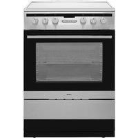 Amica 608CE2TAXX 60cm Single Fan Oven Electric Cooker With Ceramic Hob  Stainless Steel