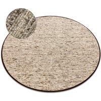 RugsX Nepal Rug in Beige | Size: 160 cm diameter
