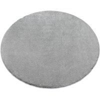RugsX Round Star Rug in Grey | Size: 100 cm diameter