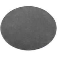 RugsX Round Star Rug in Grey | Size: 150 cm diameter