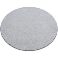 RugsX Round Rug in Grey | Size: 100 cm diameter
