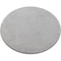 RugsX Round Discretion Rug in Grey | Size: 133 cm diameter