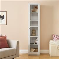 Argos Home Carla 1 Door Display Cabinet - White