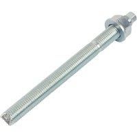 Rawl Zinc Plated Class 8.8 Steel Threaded Rod M16 190mm Pack of 10