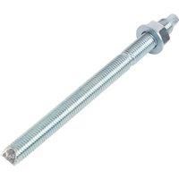 Rawl Zinc Plated Class 8.8 Steel Threaded Rod M20 260mm Pack of 5