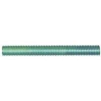 BZP Threaded Bar 1000 mm 1 M Steel Zinc Plated All Fully Thread Studding Rod