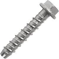 Rawlplug R-LX-06X075-HF-ZP R-LX Concrete Screw Anchor M6 x 75 mm flange hex Zinc