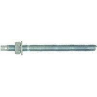 Rawl Threaded Resin Studs Zinc Plated M12 160mm Pack of 10