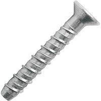 Rawlplug R-LX-06X100-CS-ZP R-LX Concrete Screw Anchor M6 x 100 mm csk Zinc Plate