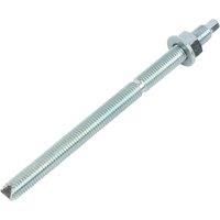 Rawl Threaded Resin Studs Zinc Plated M12 190mm Pack of 10