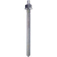 Rawl Threaded Resin Studs Zinc Plated M12 260mm Pack of 10