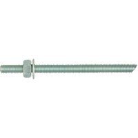 Rawl Class 5.8 Steel Threaded Rod M20 350mm Pack of 1