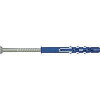 Rawl FF1 CounterSunk Head Nylon Frame Fixing Zinc Plated 8mm 120mm Pack of 50