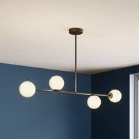 SIGMA Gama 4 hanging light, 4-bulb, black