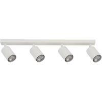 Euluna Zoom downlight, 4-bulb, white