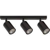 Euluna Zoom downlight, 3-bulb, black