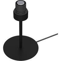 Euluna Arden table lamp, without a lampshade black, 24 cm