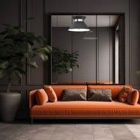 Luminex Avery hanging light metal lampshade grey/nickel