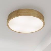 Euluna Cleo ceiling light, 48 cm, oak