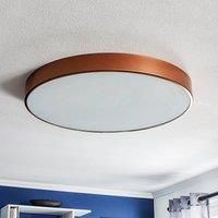 TEMAR LIGHTING Cleo 800 ceiling light, 78 cm copper