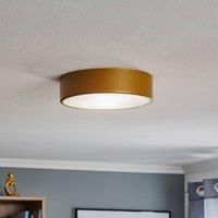 Euluna Cleo 300 ceiling light, sensor, 30 cm gold