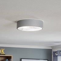 Cleo 300 ceiling light, IP54, 30 cm grey