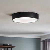TEMAR LIGHTING Cleo 400 ceiling light, IP54, 40 cm black