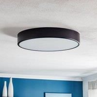 Euluna Cleo 500 ceiling light, sensor, 50 cm black