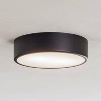 Euluna Cleo ceiling light, 30 cm, black