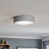 Euluna Cleo 300 ceiling light, 30 cm grey