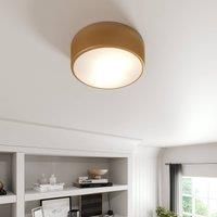 Euluna Cleo ceiling light, 30 cm, gold