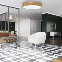 TEMAR LIGHTING Cleo ceiling light in gold with diffuser, 60 cm